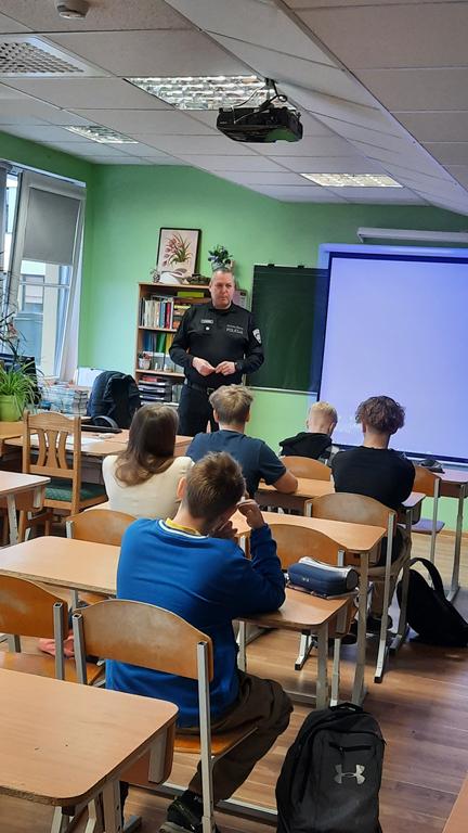 Tikšanās ar Rīgas valstspilsētas pašvaldības policijas Kurzemes pārvaldes priekšnieka vietnieku Mārtiņu Balodi